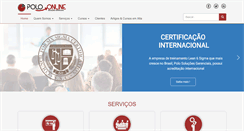 Desktop Screenshot of polosolucoes.com.br